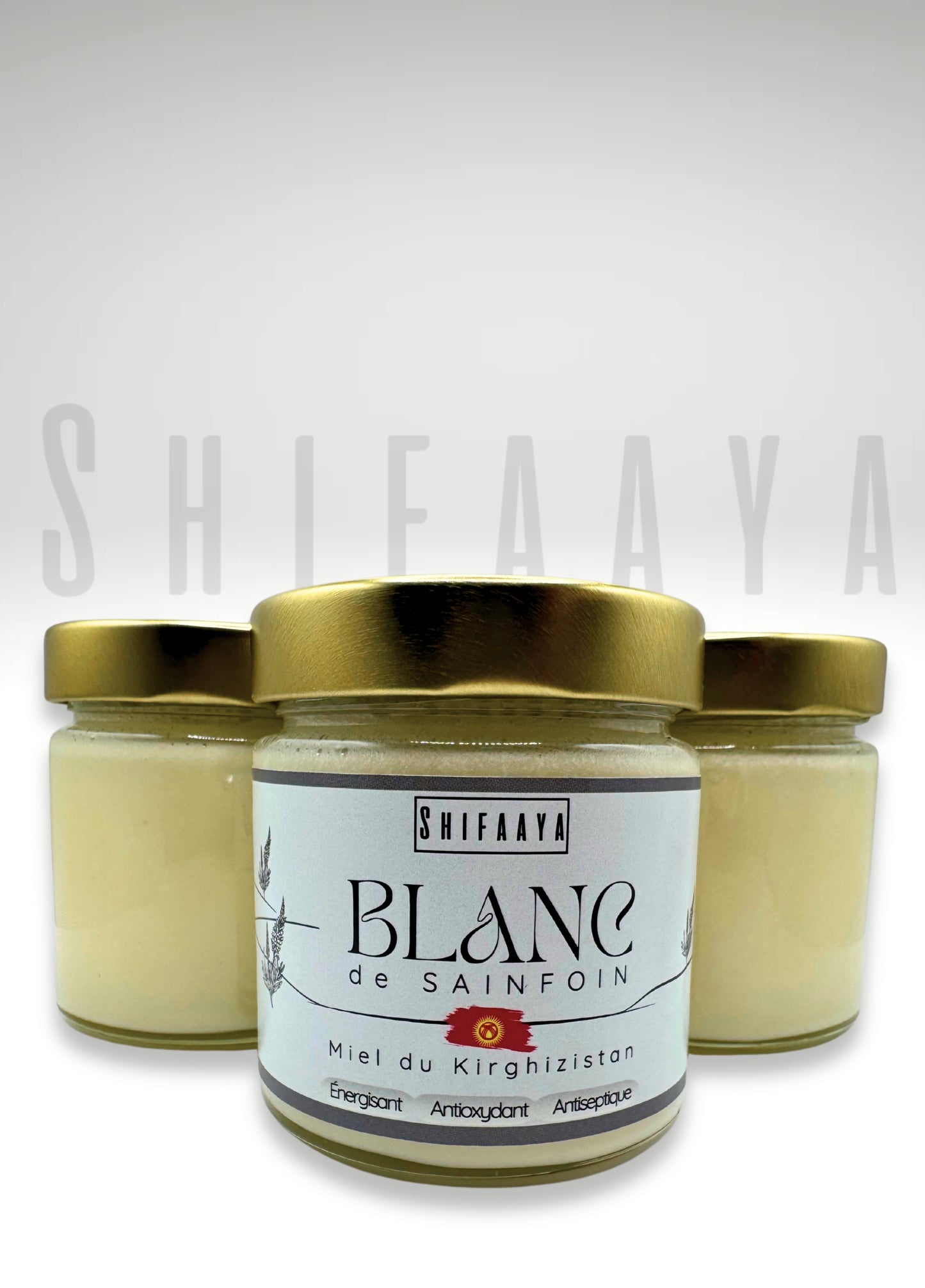Miel Blanc de Sainfoin du Kirghizistan - SHIFAAYA