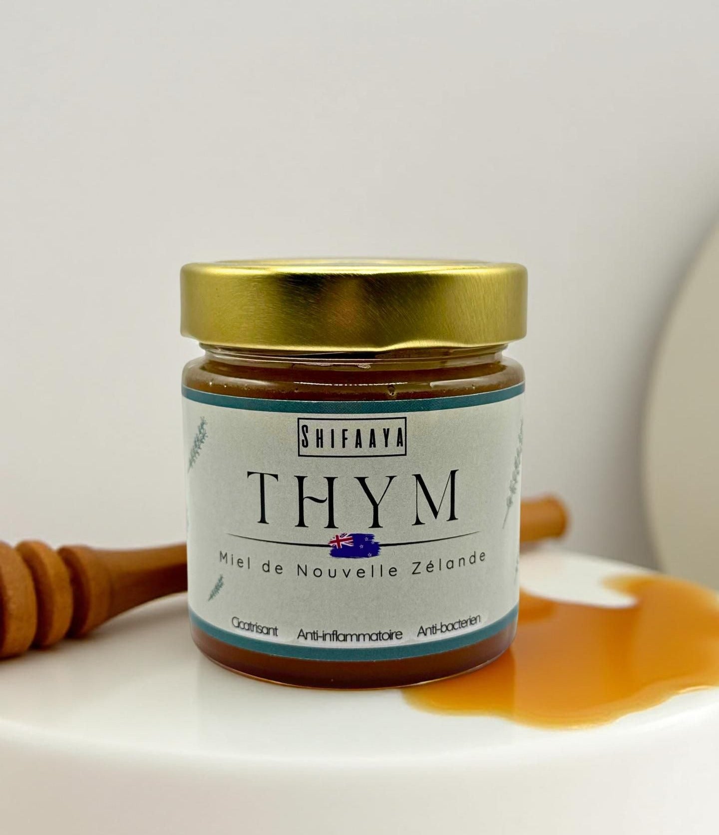 Miel de Thym de Nouvelle-Zélande - SHIFAAYA -
