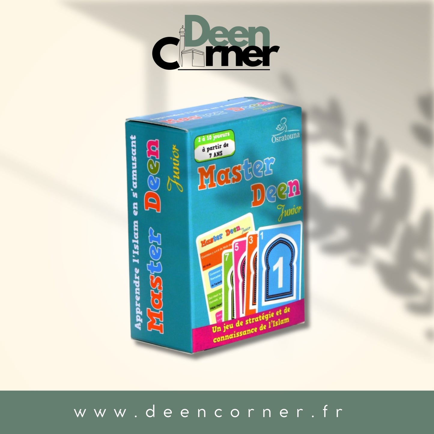 Jeu de Cartes Master Deen Junior – Stratégie et Connaissances Islamiques pour Enfants