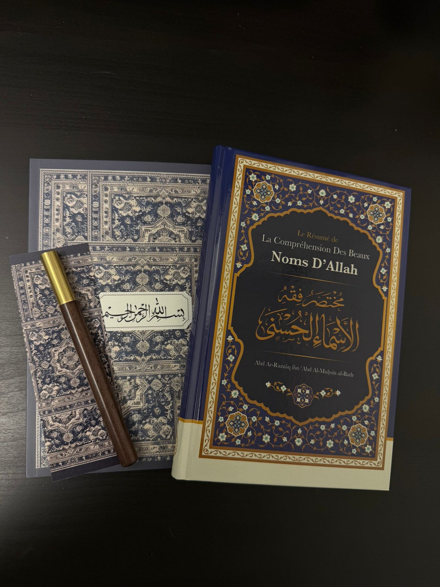 Coffret Pack Étudiant Islamique | Cahier à motif, Marque-page, Crayon Infini + Livre
